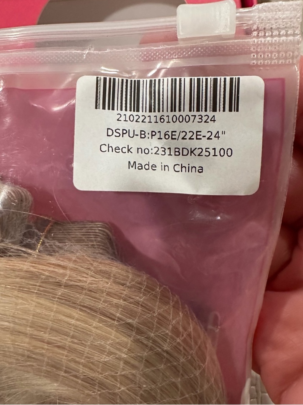 Blonde 16/22 Tape In Hair Extensions - Natural Blonde Multi-Tone 180g #TG1 - Picture 13 of 14